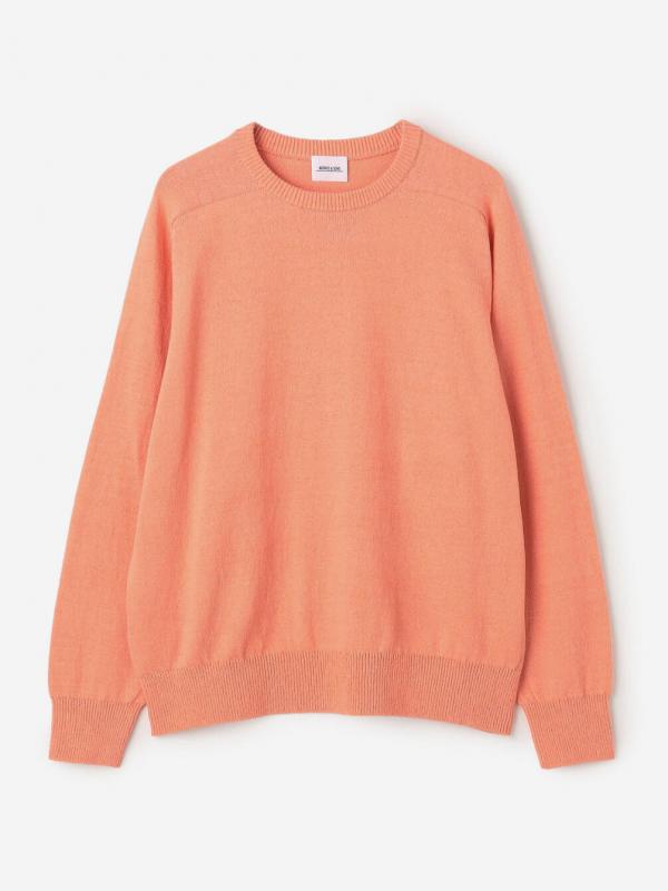 MORRIS & SONS | コットン サドルショルダーニット MEN