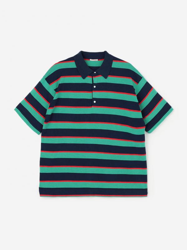 RYE TENDER | コットン 半袖ポロシャツ MEN