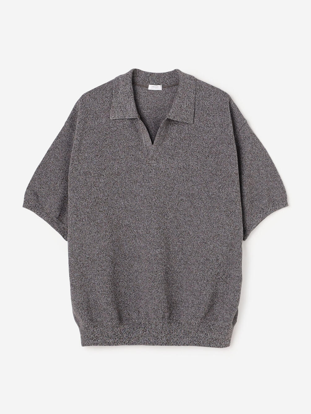 crepuscule | 鹿の子 スキッパーポロシャツ MEN