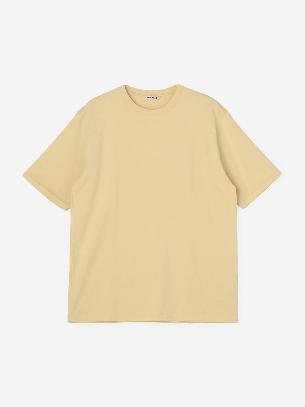 AURALEE | LUSTER PLAITING TEE MEN