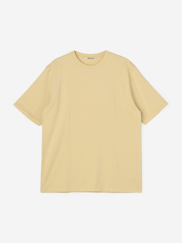 AURALEE | LUSTER PLAITING TEE MEN