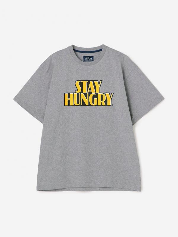 STAY HUNGRY | ロゴ クルーネックTシャツ MEN