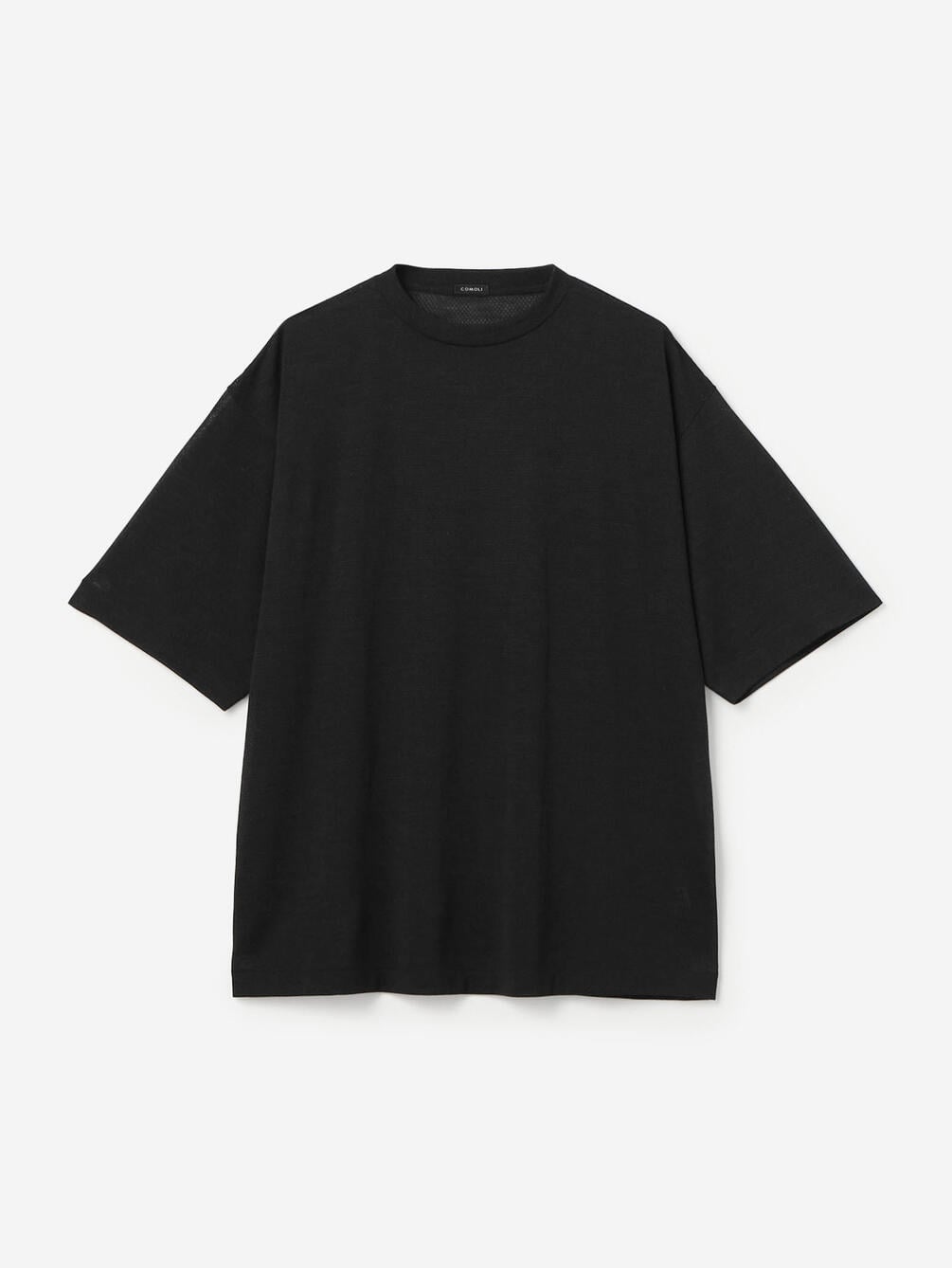 COMOLI | ウールメッシュ 半袖Tシャツ MEN