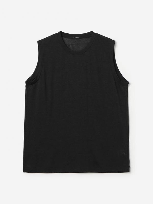 COMOLI | ウールメッシュ ノースリーブ MEN