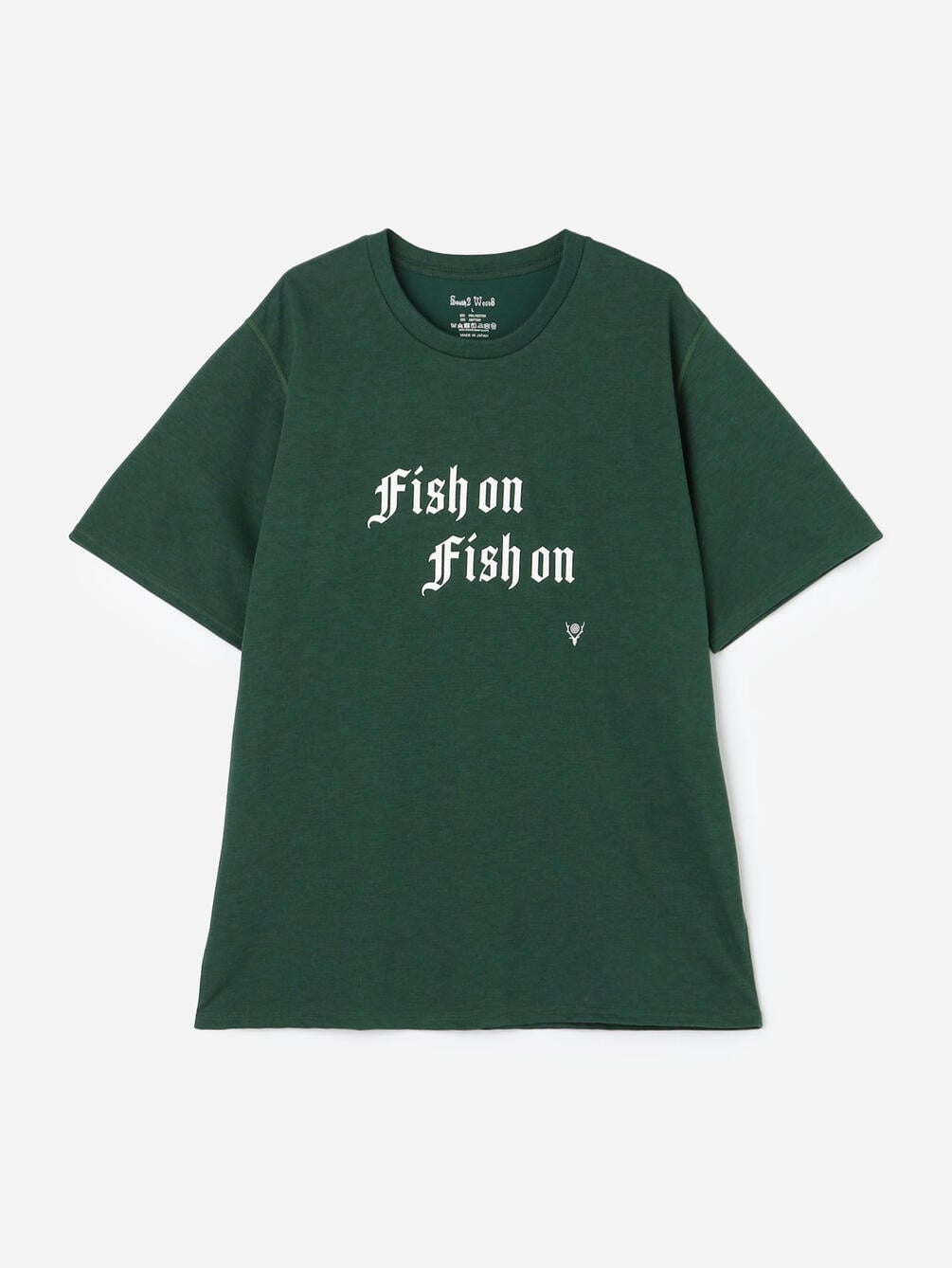 South2 West8 | クルーネック 半袖ロゴTシャツ MEN