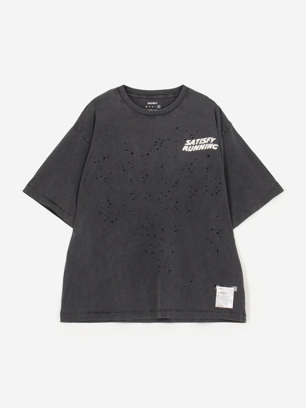 SATISFY | グラフィックロゴプリントTシャツ MEN