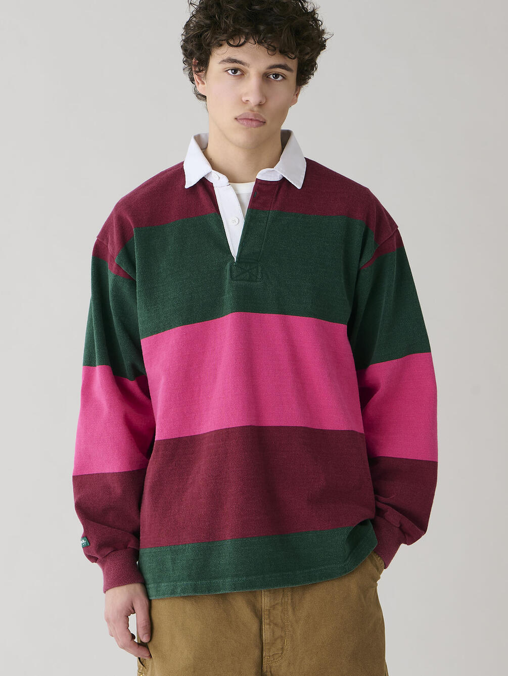BARBARIAN | 〈別注〉コットン フェードラグビーシャツ MEN