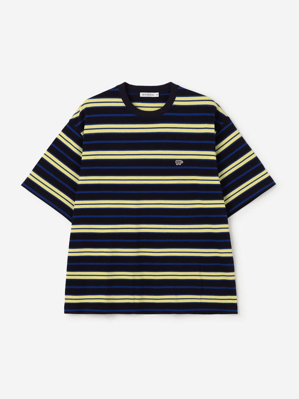 SCYE BASICS |〈別注〉コットン 鹿の子ボーダーTシャツ MEN