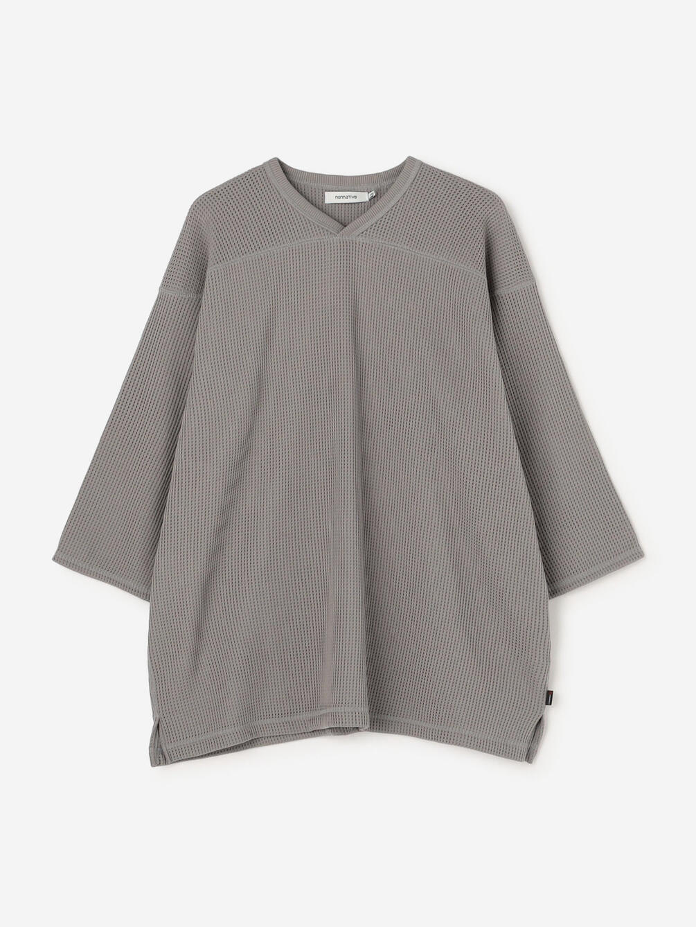 nonnative | ワッフルメッシュ フットボールTシャツ MEN