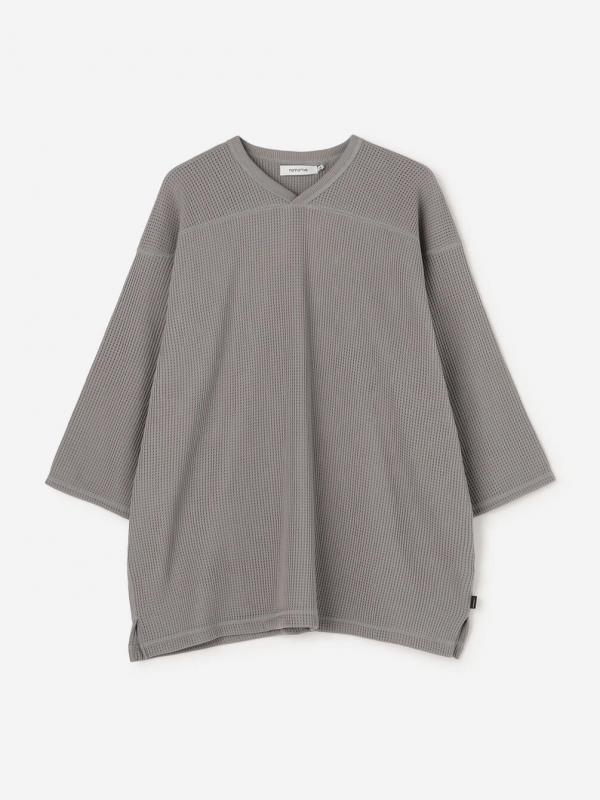 nonnative | ワッフルメッシュ フットボールTシャツ MEN