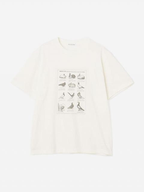 History of Art | プリントTシャツ RABBITS & BIRDS MEN