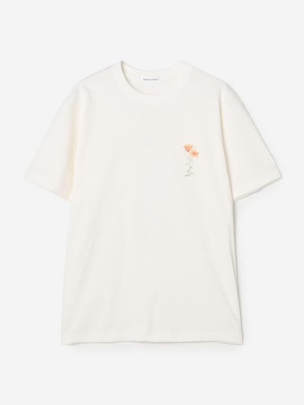 History of Art | プリントTシャツ FLOWER MEN