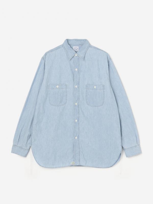 orSlow | シャンブレー ワークシャツ MEN