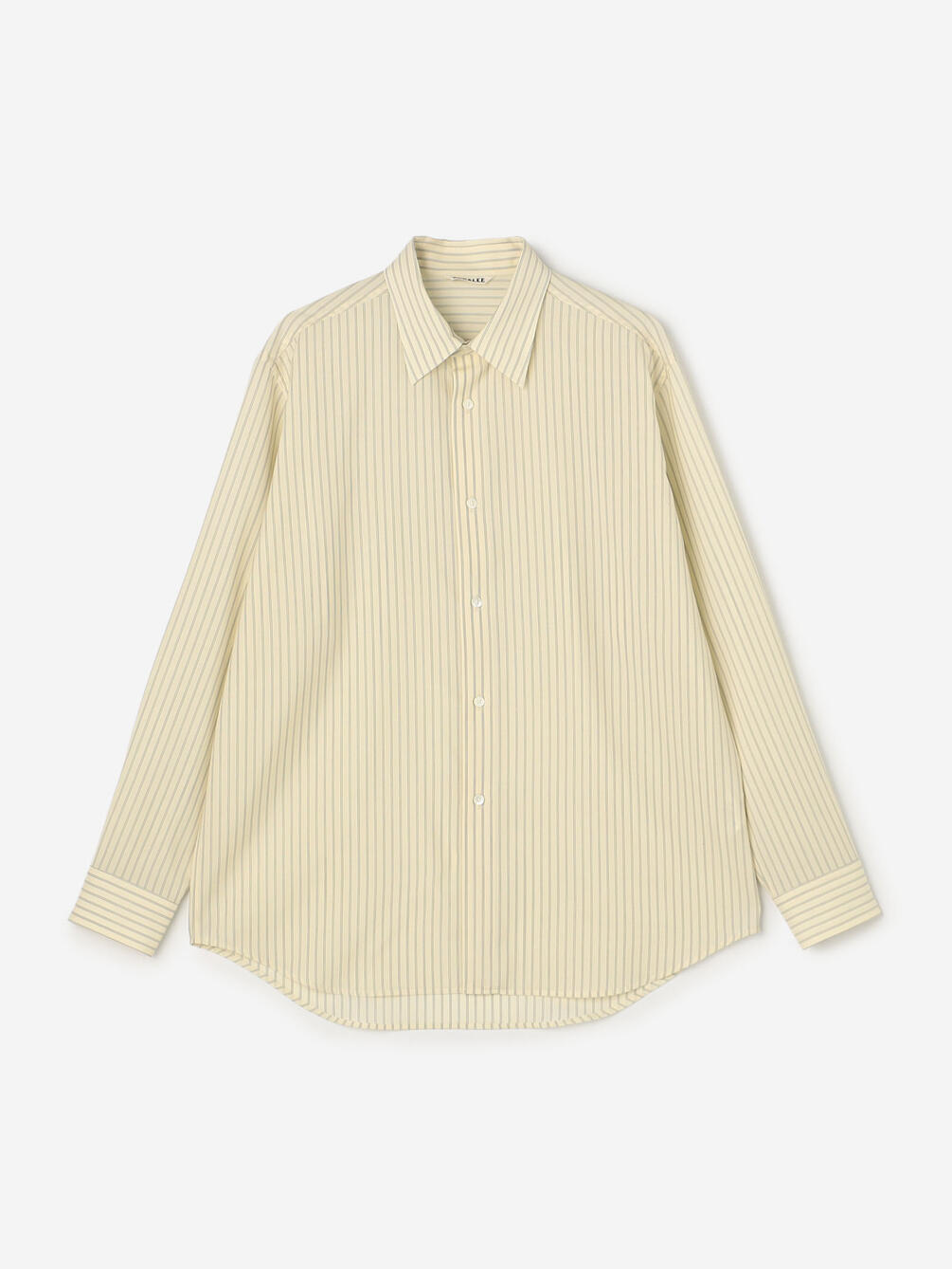 AURALEE | SUPER FINE WOOL STRIPE SHIRT MEN