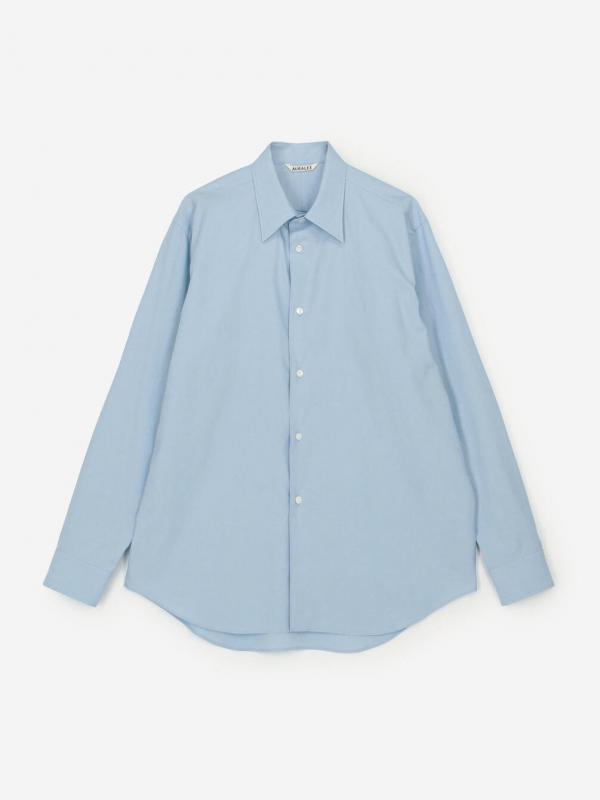 AURALEE | WASHED FINX TWILL SHIRT MEN
