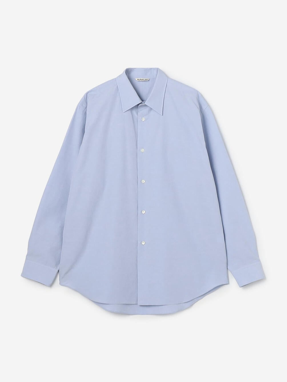 AURALEE | WASHED FINX WEATHER CHAMBRAY SHIRT MEN