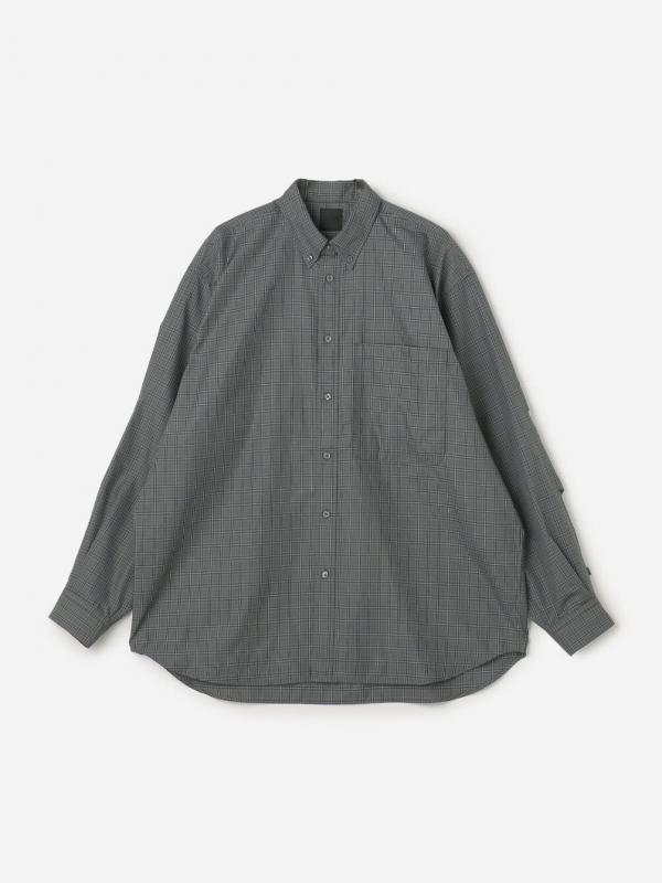 DAIWA PIER39 | TECH BUTTON DOWN SHIRT L/S GREN PLAID MEN