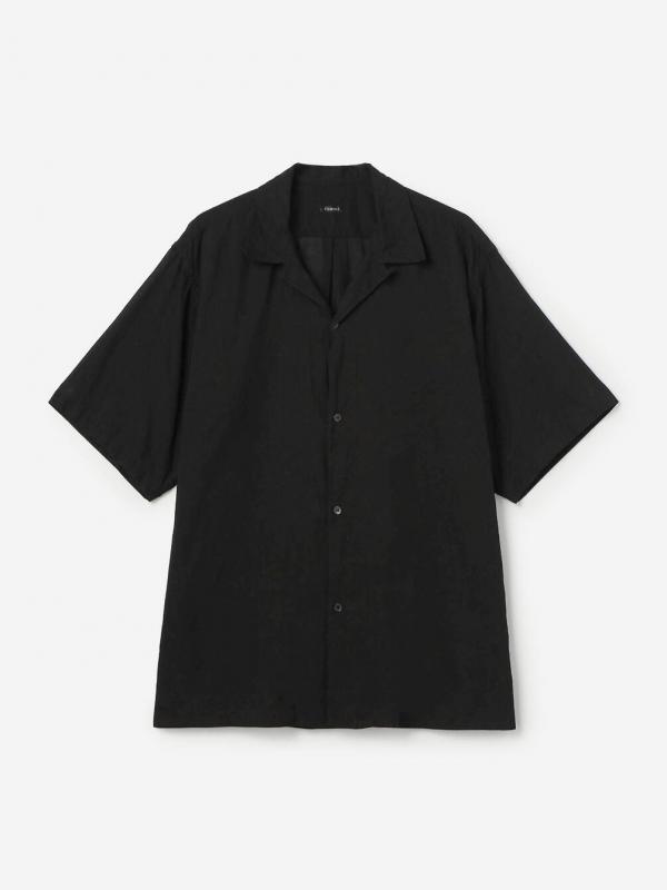 COMOLI | KHADIコットン 半袖オープンカラーシャツ MEN
