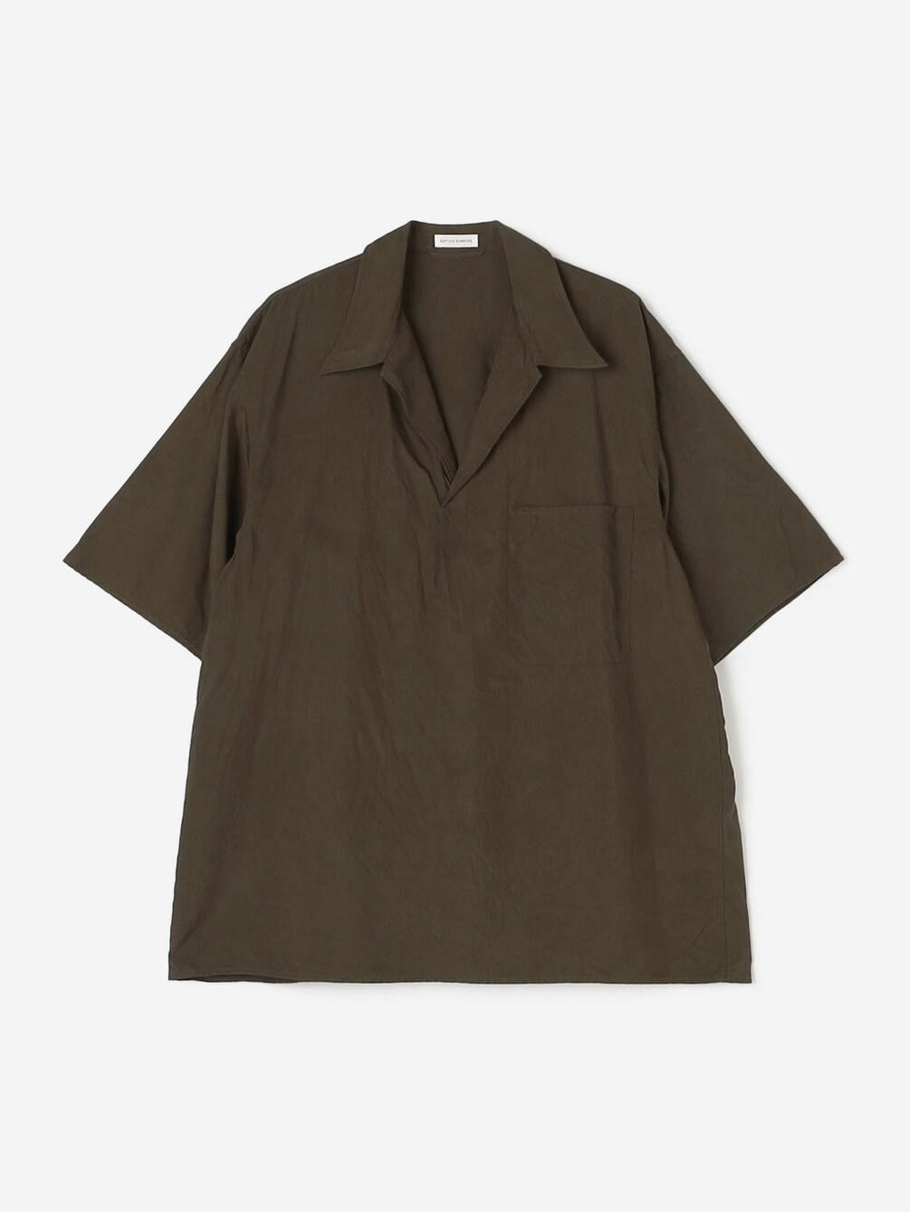 KAPTAIN SUNSHINE | シルク 半袖スキッパーシャツ MEN