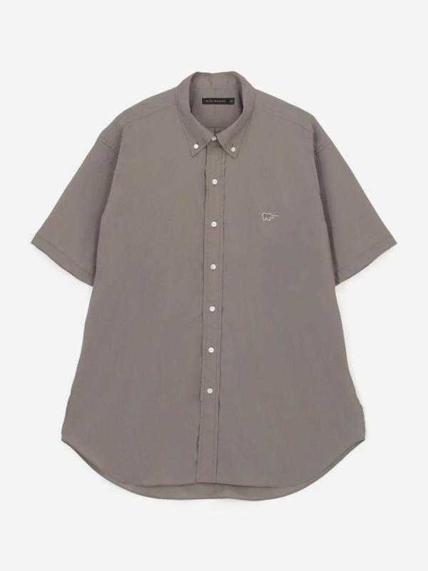 SCYE BASICS | 〈別注〉ナイロン ボタンダウン半袖シャツ MEN