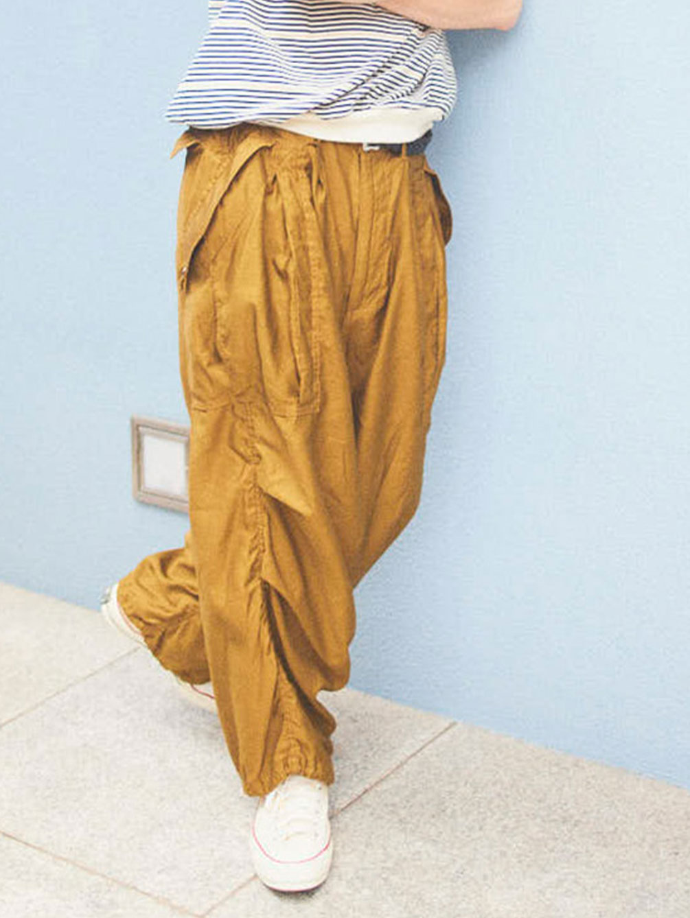 Gurank | スーピマモールスキン カーゴパンツ MEN