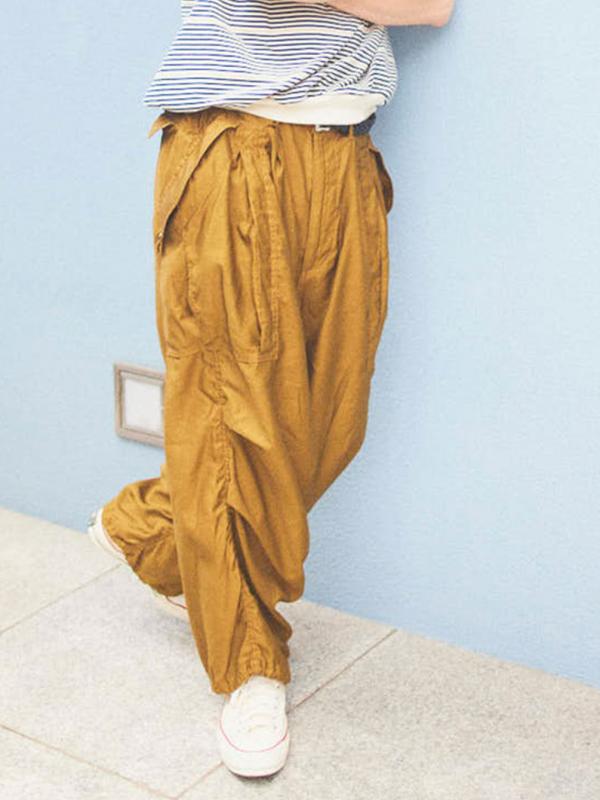 Gurank | スーピマモールスキン カーゴパンツ MEN