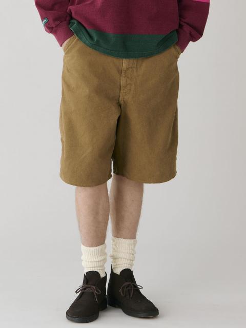 orSlow | 〈別注〉 DAD'S FIT OXFORD PAINTER SHORTS BROWN MEN
