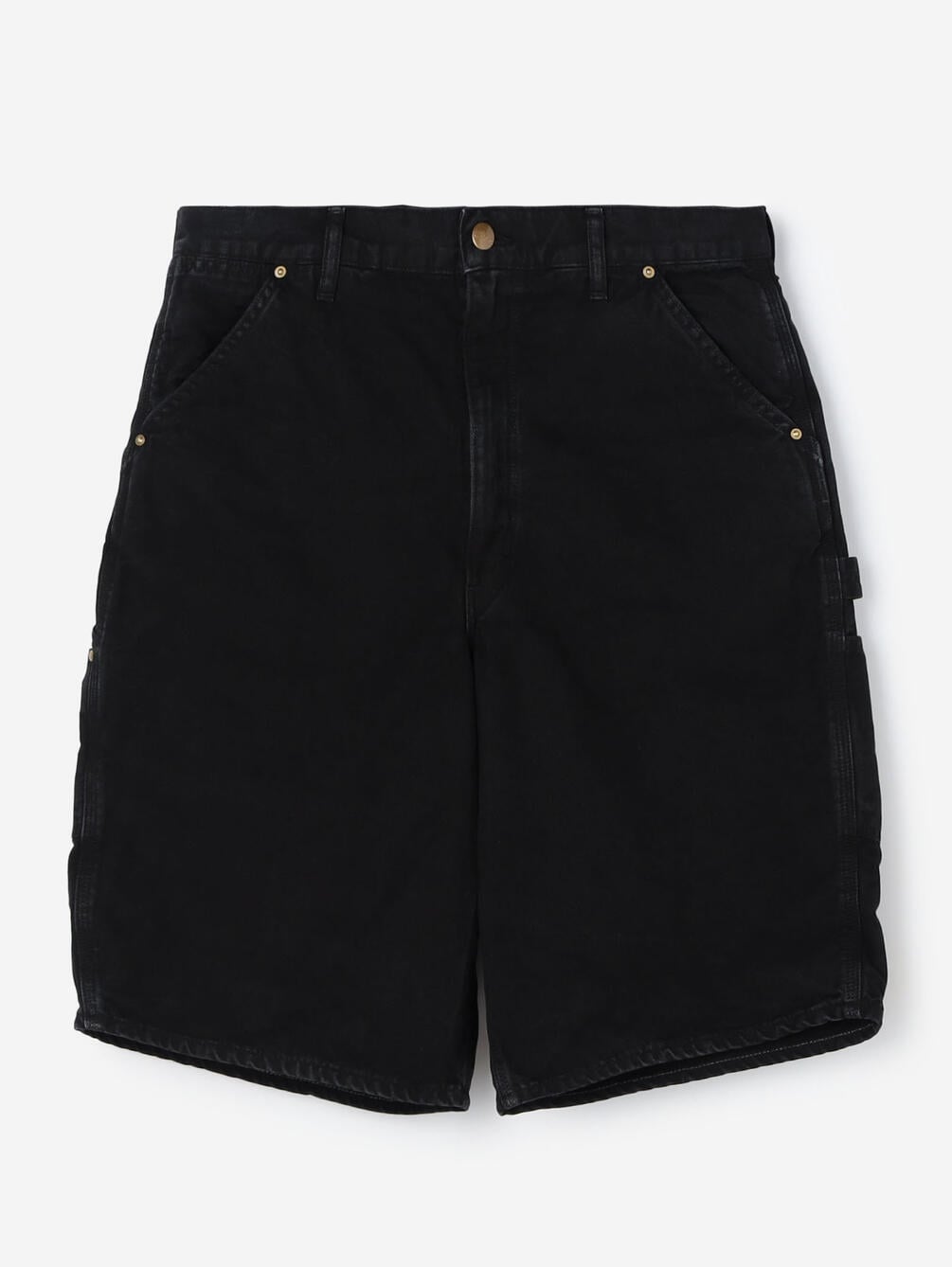 orSlow | 〈別注〉 DAD'S FIT OXFORD PAINTER SHORTS BLACK MEN