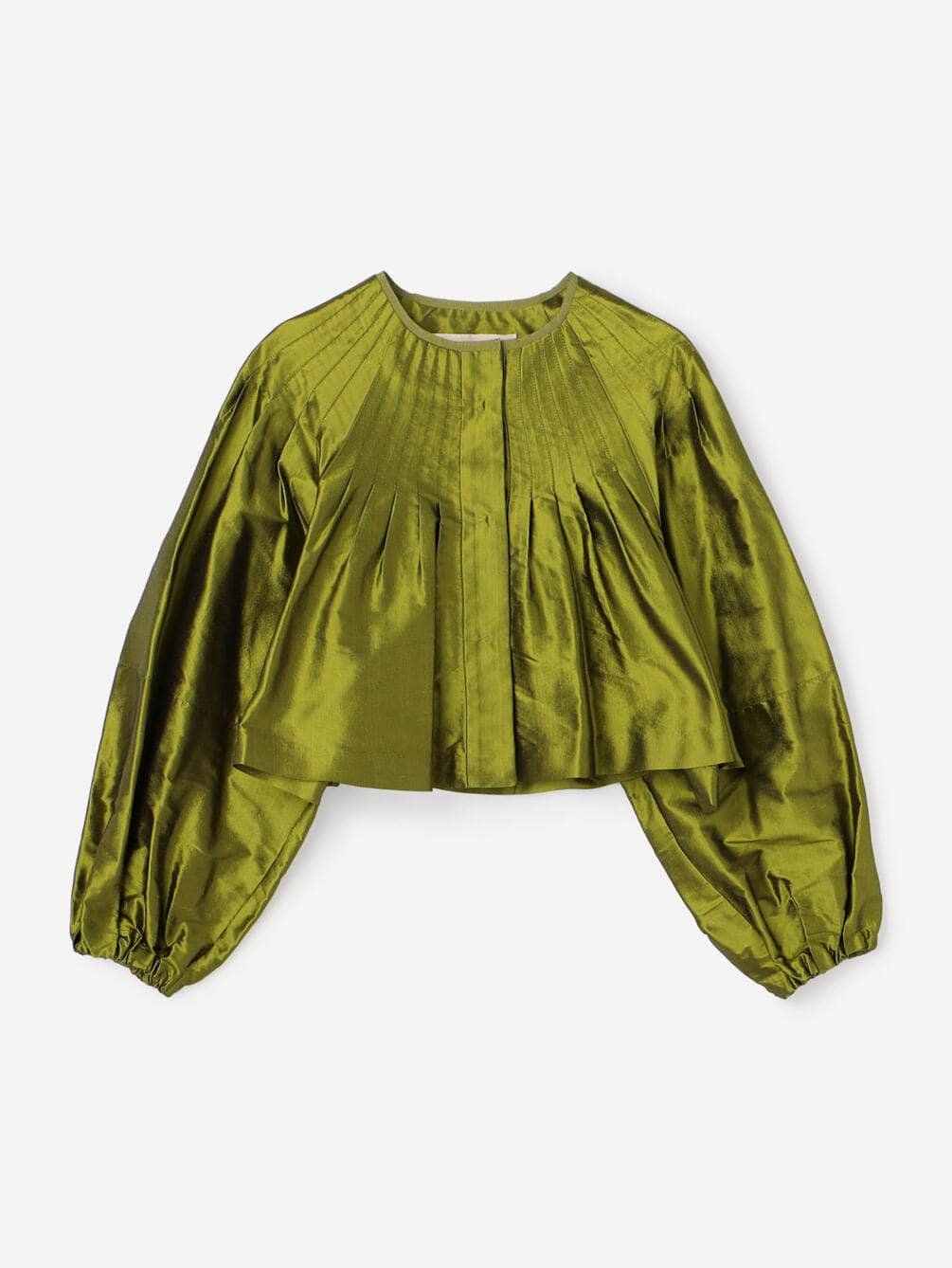 TOURNON. | シルクデュピオン クロップドジャケット WOMEN