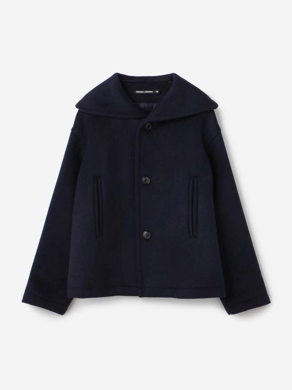 nicholson & nicholson | ウールメルトン セーラージャケット WOMEN