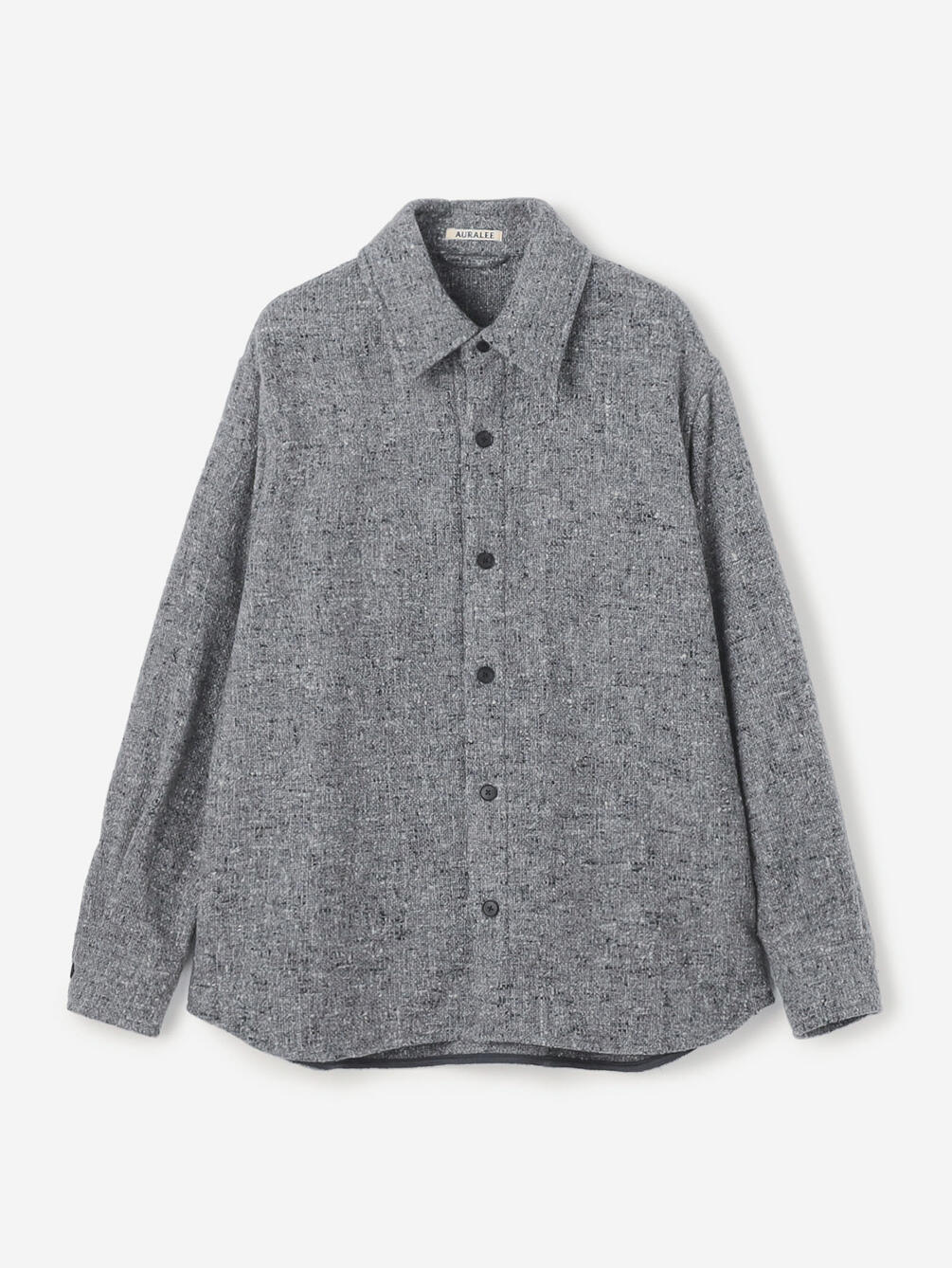 AURALEE | HOMESPUN TWEED SHIRT BLOUSON WOMEN