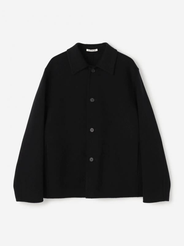 AURALEE | SUPER FINE WOOL MELTON HAND SEWN BLOUSON WOMEN