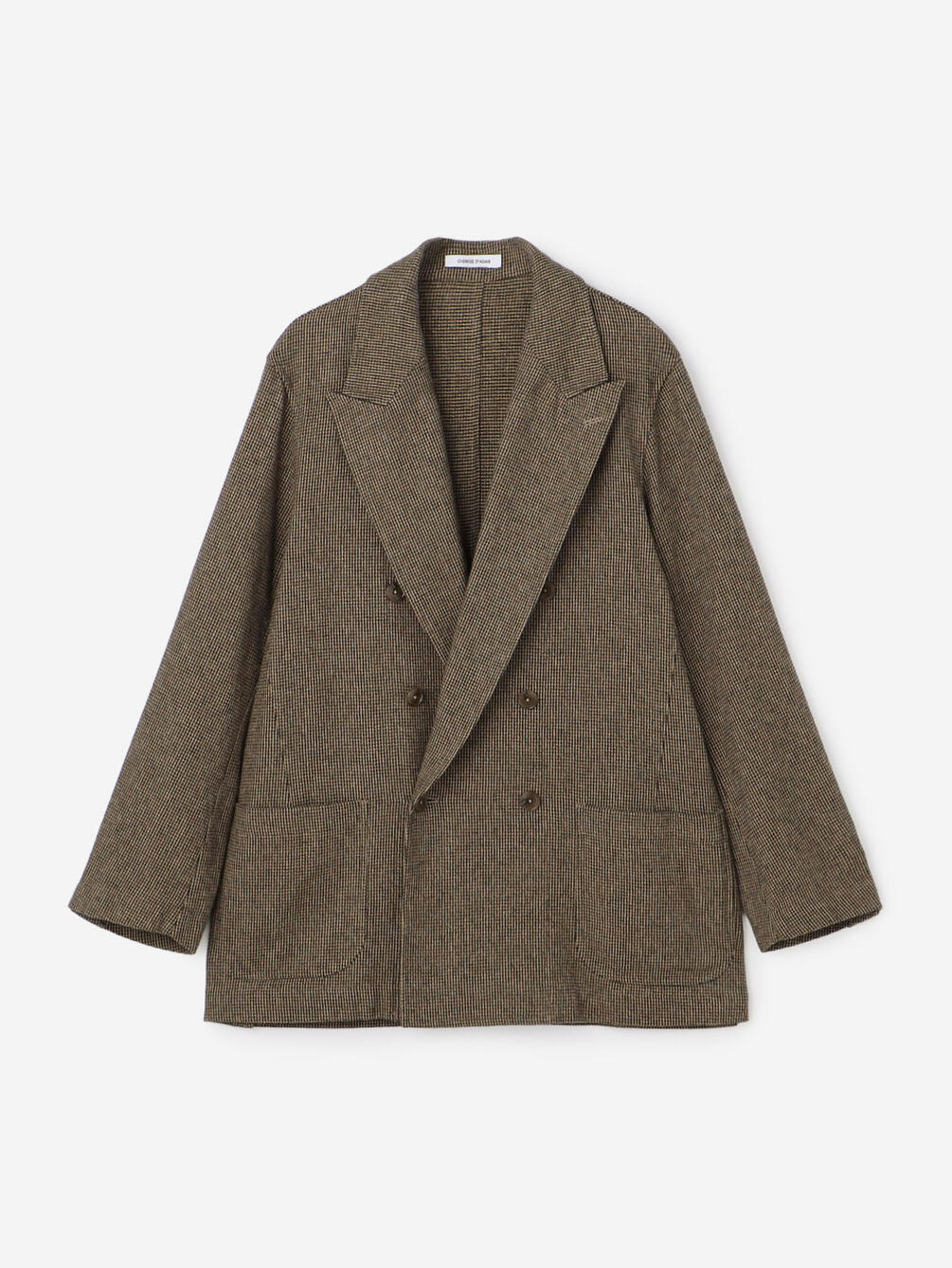 CHEMISE D'ADAM | 〈別注〉SHIRT JACKET BROWN WOMEN