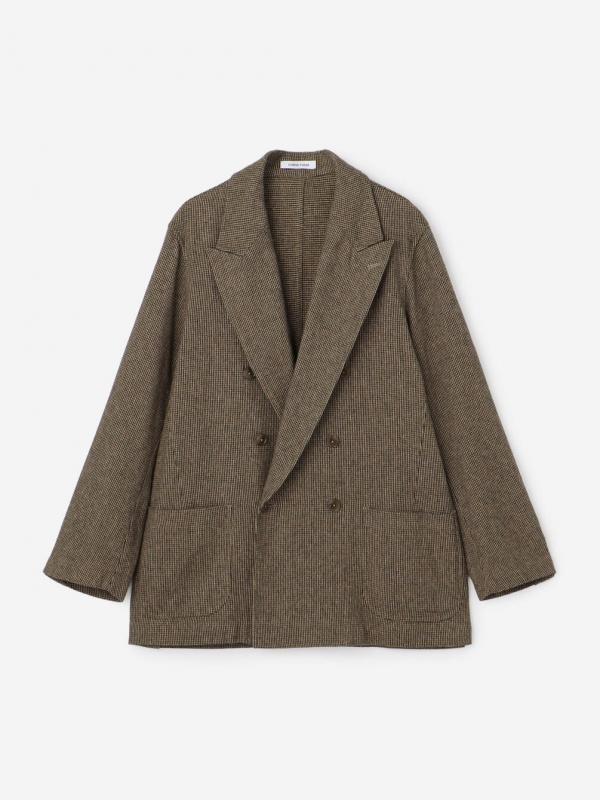 CHEMISE D'ADAM | 〈別注〉SHIRT JACKET BROWN WOMEN