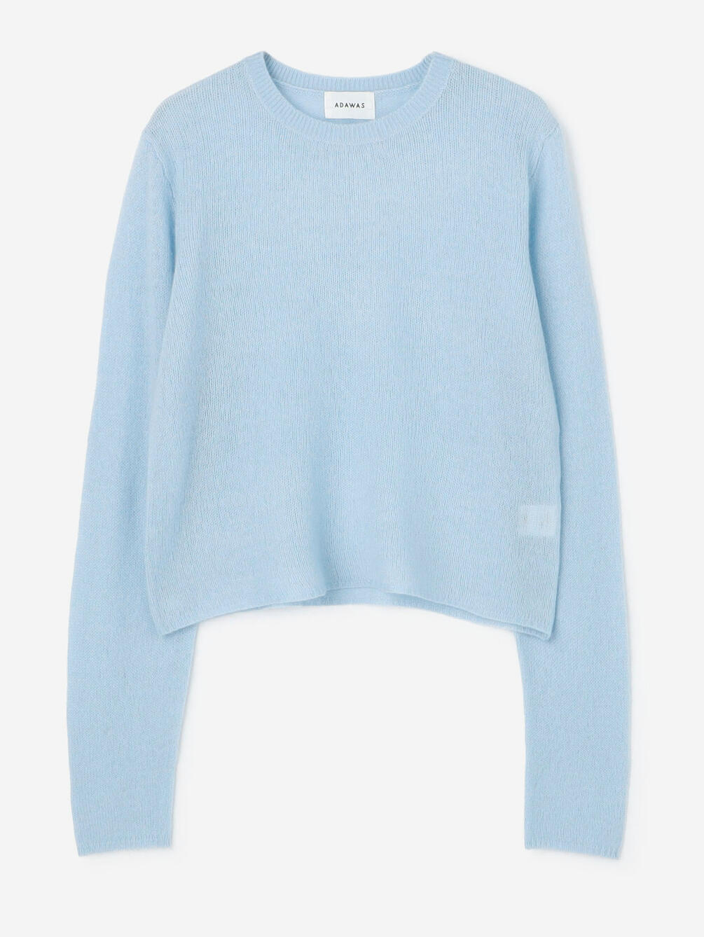 ADAWAS |〈別注〉セミシアー クルーネックニット WOMEN