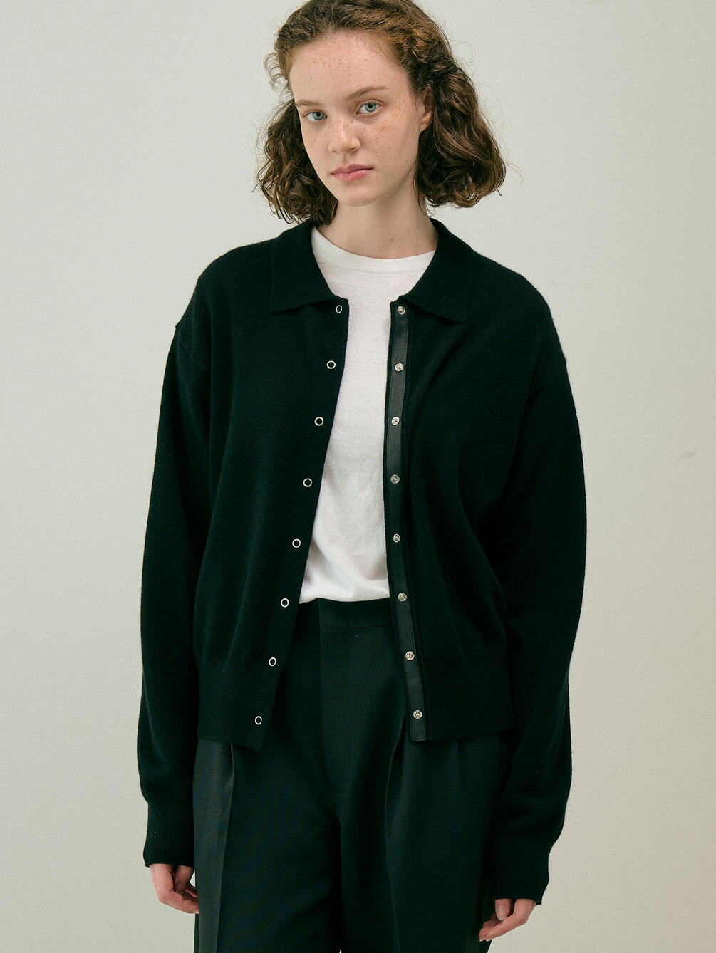 【先行予約】RYE TENDER | ウールカシミヤ カーディガン WOMEN