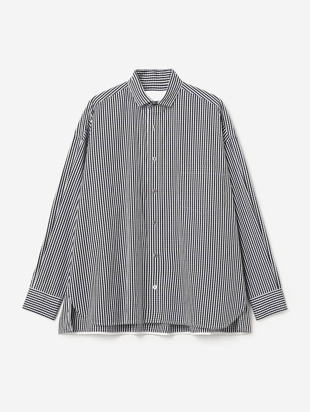 TICCA | コットンポプリン スクエアビッグシャツ WOMEN