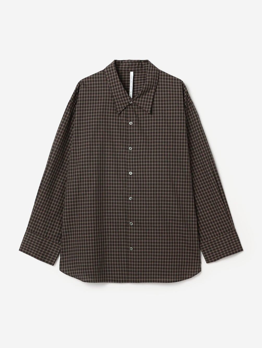 SOPHIE TALKS ABOUT THE WEATHER |〈別注〉 オーバーサイズ 長袖シャツ CHECK WOMEN