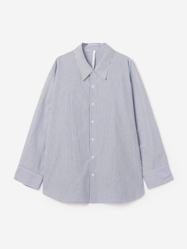 SOPHIE TALKS ABOUT THE WEATHER | 〈別注〉オーバーサイズ 長袖シャツ STRIPE WOMEN