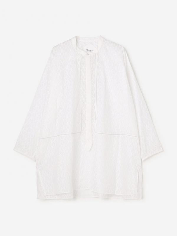 Pheeta | バンドカラーシャツ Christine WOMEN