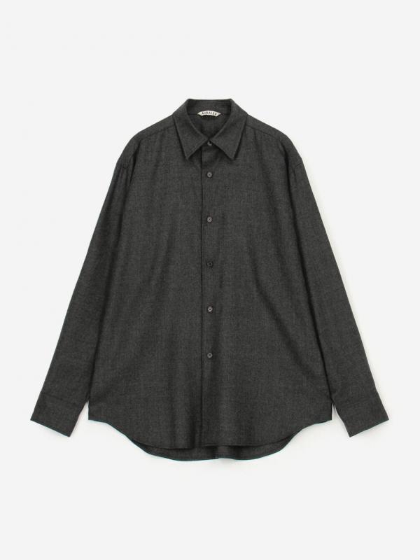 AURALEE | SUPER LIGHT WOOL SHIRT WOMEN