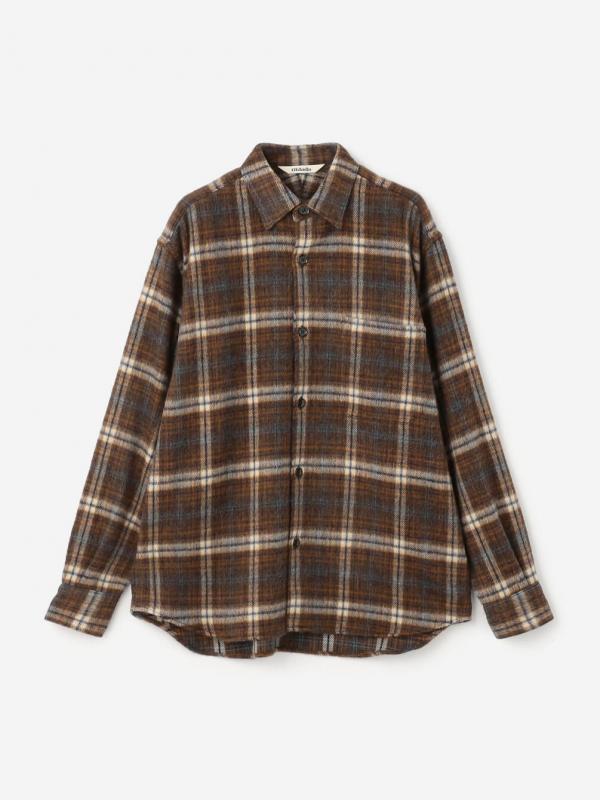 Oblada | SHAGGY CHECK AUTHENTIC SHIRT WOMEN