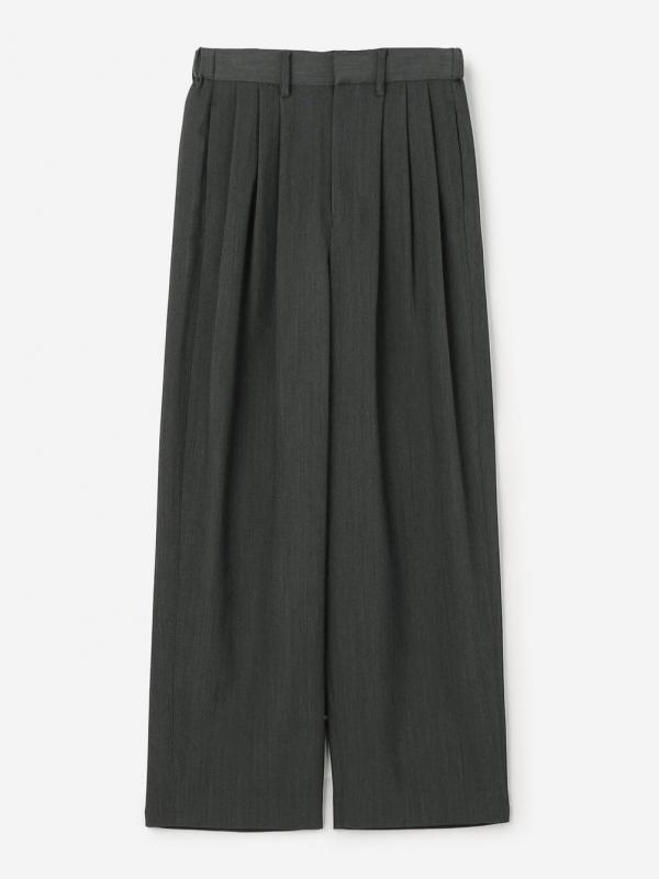 MORRIS & SONS | 3タック ワイドパンツ WOMEN