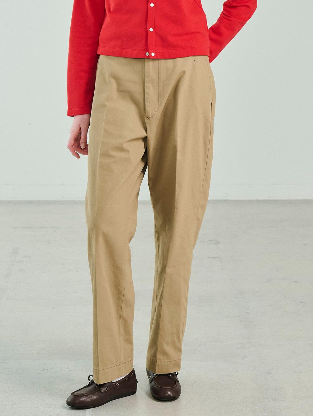 THE SHINZONE | WASHED HIGH WAIST CHINO WOMEN