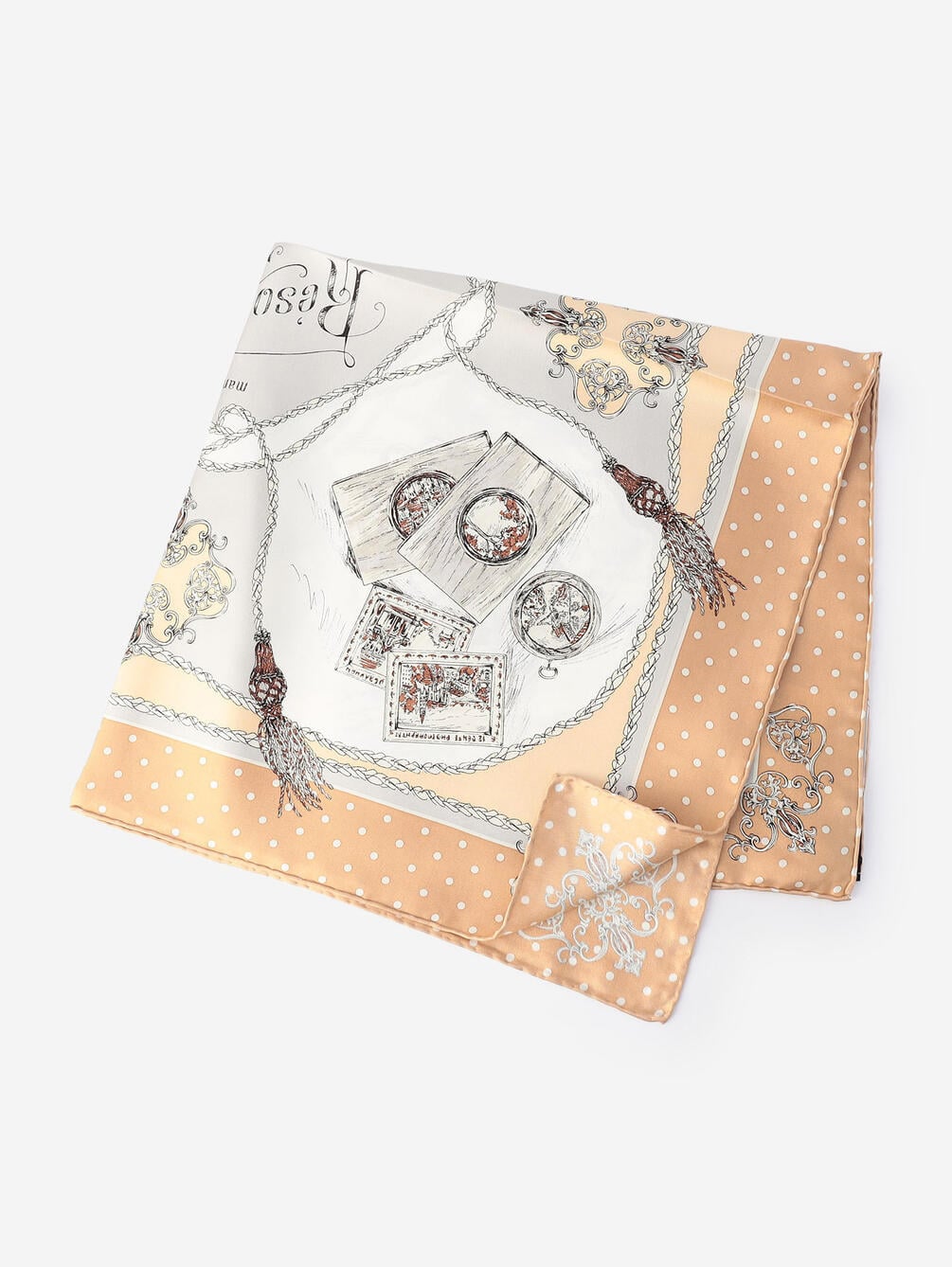 manipuri | シルクスカーフ アールレヴリ 65×65 WOMEN