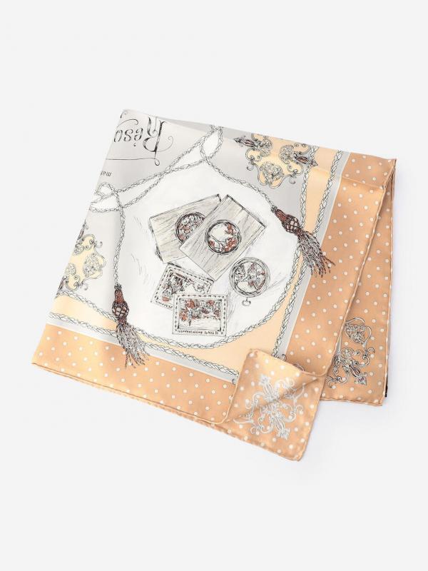 manipuri | シルクスカーフ アールレヴリ 65×65 WOMEN