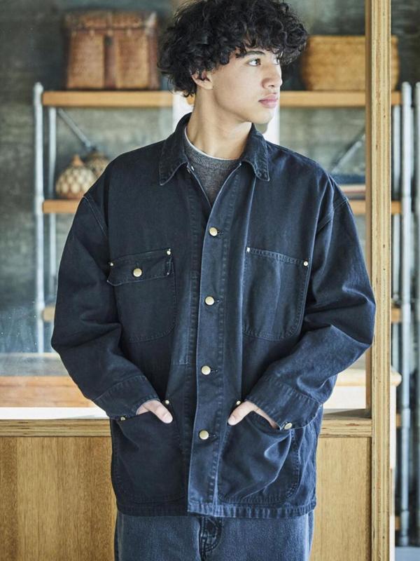orSlow | RELAXED FIT OXFORD COVERALL MEN