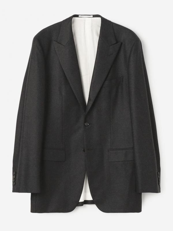 BOWTE | COLLAGE FLANNEL PIEAKED LAPEL TAILORD JACKET MEN