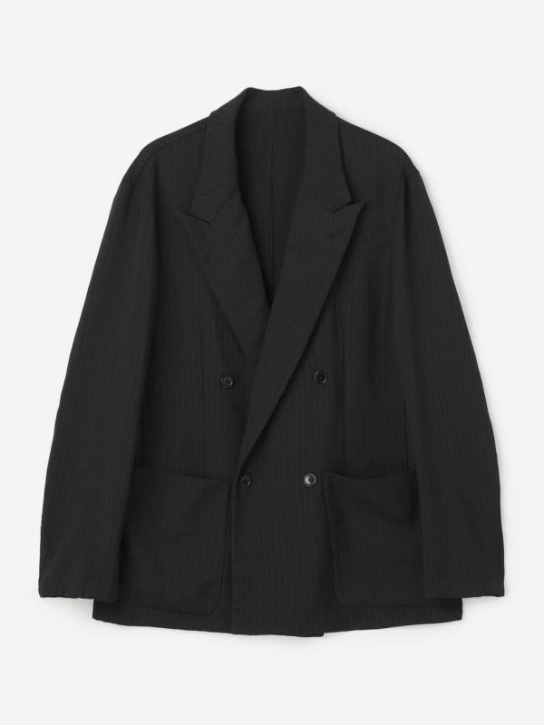 mando |〈別注〉ボイル ダブルジャケット STRIPE MEN