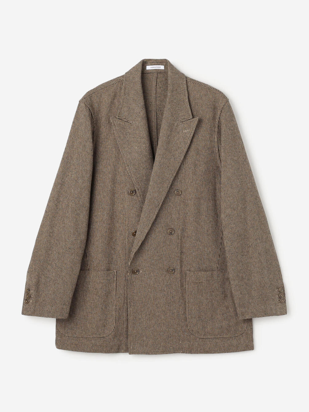 CHEMISE D'ADAM | 〈別注〉SHIRT JACKET BROWN MEN